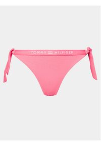 TOMMY HILFIGER - Tommy Hilfiger Dół od bikini UW0UW05260 Różowy. Kolor: różowy. Materiał: syntetyk