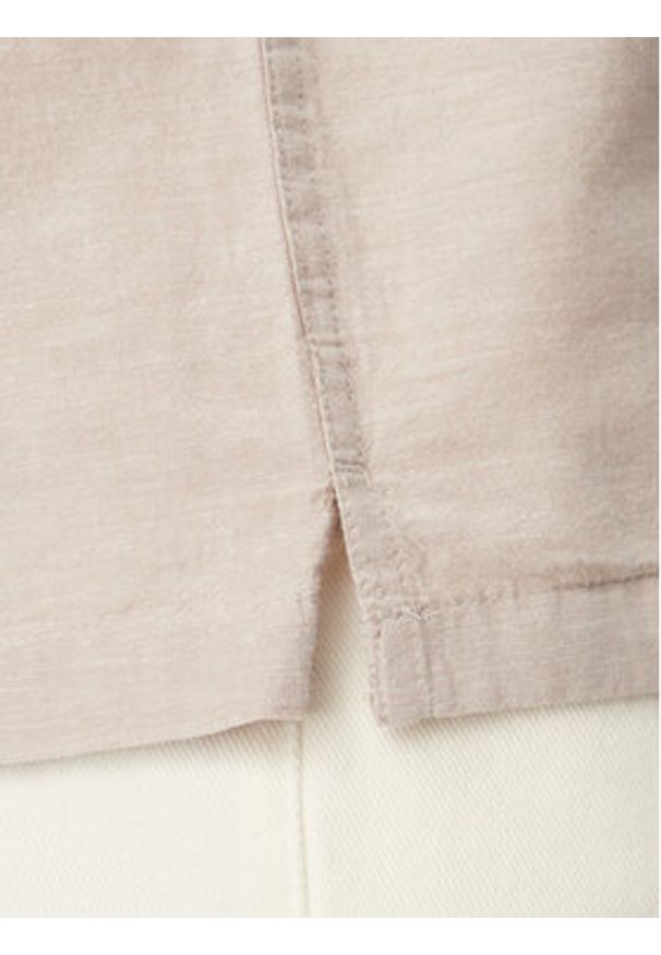 Jack & Jones Koszula Breeze 12288594 Beżowy Relaxed Fit. Kolor: beżowy. Materiał: bawełna