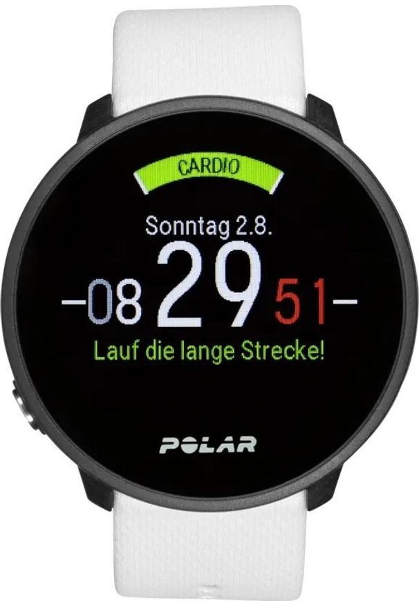 POLAR Unite Fitneso laikrodis Baltas, S-L. Materiał: polar