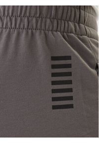 EA7 Emporio Armani Spodnie dresowe 8NPP66 PJVRZ Szary Regular Fit. Kolor: szary. Materiał: bawełna #3