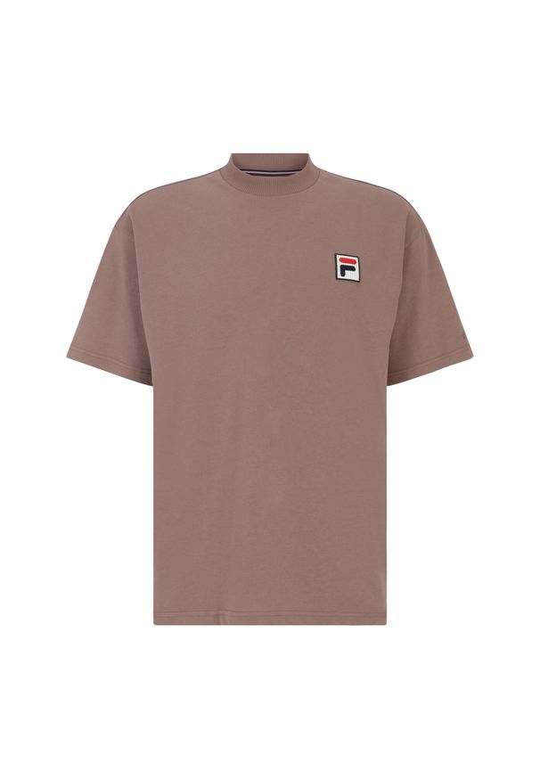 Fila - Koszulka FILA Blans Loose. Kolor: brązowy. Sport: turystyka piesza