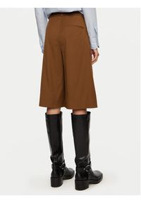 GESTUZ - Gestuz Bermudy Paula 10909173 Brązowy Loose Fit. Kolor: brązowy. Materiał: syntetyk #5