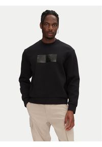 Armani Exchange Bluza XM000743 AF13047 UC001 Czarny Regular Fit. Kolor: czarny. Materiał: bawełna #1
