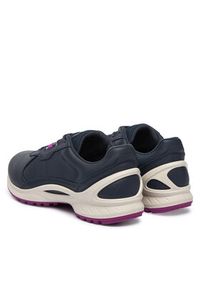 ecco - ECCO Sneakersy Biom Energi Lea 85080301038 Granatowy. Kolor: niebieski. Materiał: skóra