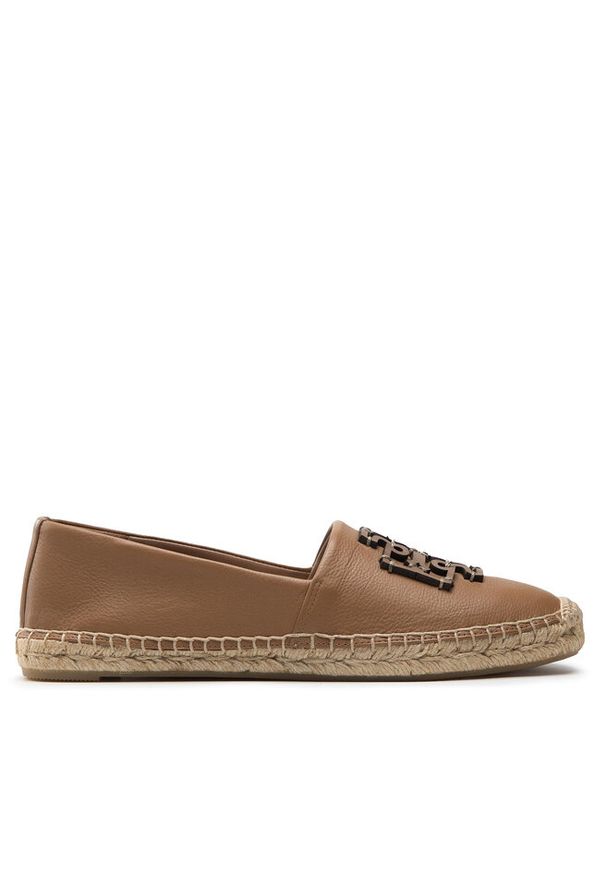 Espadryle Tory Burch. Kolor: brązowy