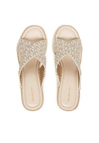 MICHAEL Michael Kors Espadryle Kenzie 40R6KZMS1B Kremowy. Kolor: kremowy. Materiał: skóra #6