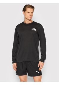 The North Face Longsleeve Reaxion NF0A2UAD Czarny Regular Fit. Kolor: czarny. Materiał: syntetyk. Długość rękawa: długi rękaw #1