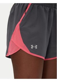 Under Armour Szorty sportowe Fly By 3" 1382438 Szary Loose Fit. Kolor: szary. Materiał: syntetyk #4