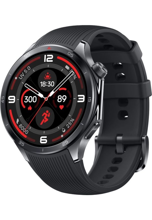 ONEPLUS - Smartwatch OnePlus Watch 3 44 mm GPS Czarny (Obsidian Titanium). Rodzaj zegarka: smartwatch. Kolor: czarny