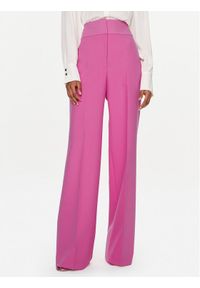 Hugo Spodnie materiałowe Himia 50508606 Różowy Regular Fit. Kolor: różowy. Materiał: syntetyk #1