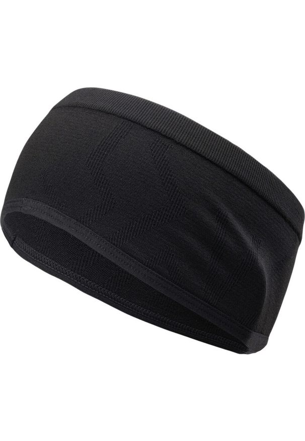 Opaska sportowa uniseks IQ Ardal. Kolor: czarny. Styl: sportowy