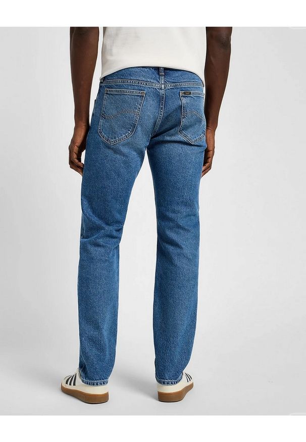 Lee - LEE MĘSKIE SPODNIE JEANSOWE RIDER GROUNDWATER 112358988 L701008583