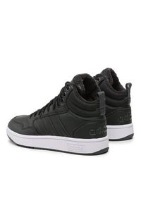Adidas - adidas Sneakersy Hoops 3.0 GZ6679 Czarny. Kolor: czarny. Materiał: materiał