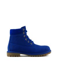 TESTUDO - BUTY WACO COBALT. Okazja: na co dzień. Materiał: guma, skóra. Szerokość cholewki: normalna. Sezon: jesień, zima. Styl: casual, elegancki #1