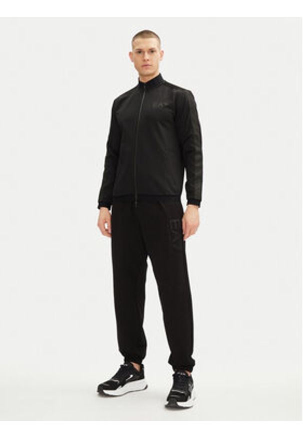 EA7 Emporio Armani Bluza 7M000307 AF13526 UC001 Czarny Regular Fit. Kolor: czarny. Materiał: syntetyk