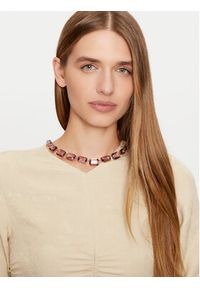Lauren Ralph Lauren - LAUREN RALPH LAUREN Naszyjnik 14N00524 Różowy. Materiał: metalowe. Kolor: różowy #5