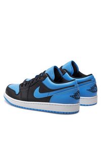 Nike Sneakersy Air Jordan 1 Low 553558 041 Niebieski. Kolor: niebieski. Materiał: skóra. Model: Nike Air Jordan