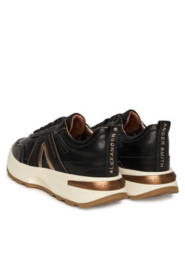 Alexander Smith Sneakersy Liverpool ASBCLPW-2174-BLK Czarny. Kolor: czarny. Materiał: skóra