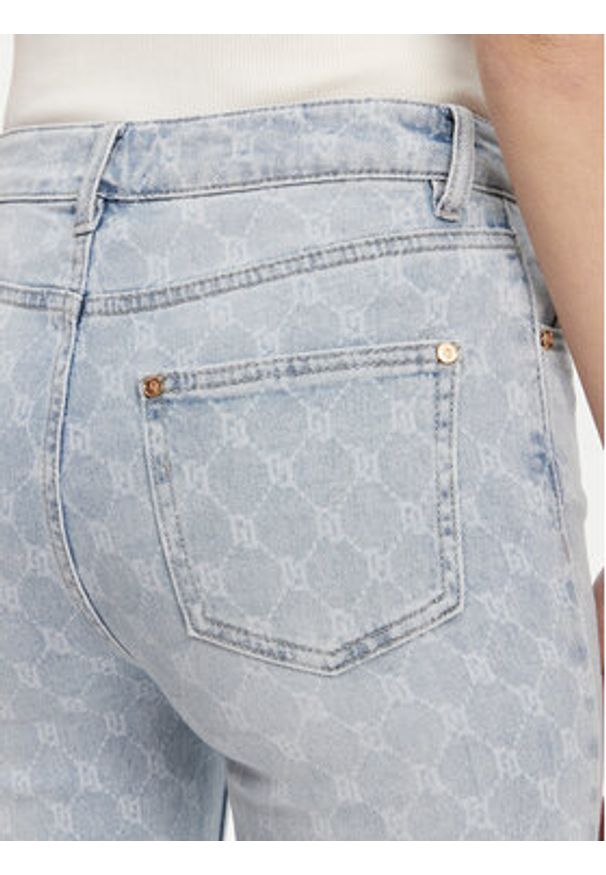 Gaudi Jeansy 511BD26008 Niebieski Straight Fit. Kolor: niebieski