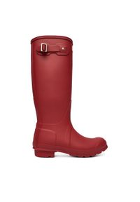 Hunter Kalosze Original Tall W23499 Czerwony. Kolor: czerwony. Materiał: kauczuk
