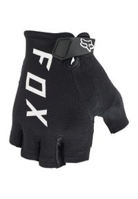 Fox Racing - Rękawiczki rowerowe dla dorosłych FOX Ranger Gel Short. Kolor: czarny. Materiał: poliester, poliamid, elastan