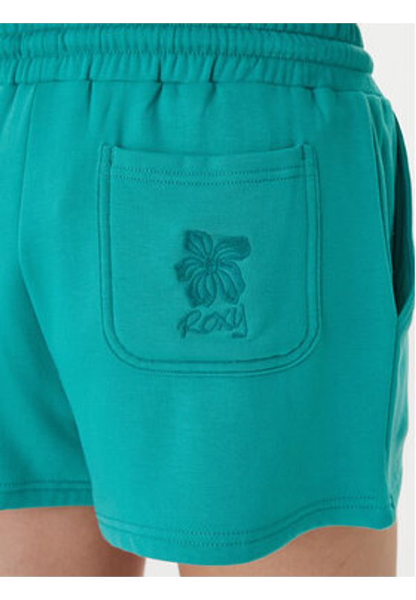 Roxy Szorty sportowe Surfing By Moonlight ERJFB03498 Zielony Regular Fit. Kolor: zielony
