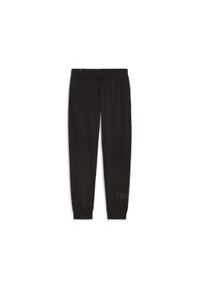 Puma - Damskie spodnie ESS+ ANIMAL PUMA Black. Kolor: czarny. Materiał: dzianina. Sport: fitness