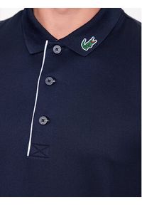 Lacoste Polo DH3982 Granatowy Regular Fit. Typ kołnierza: polo. Kolor: niebieski. Materiał: syntetyk #5