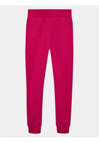 Guess Spodnie dresowe J2YQ27 KB3P2 Różowy Regular Fit. Kolor: różowy. Materiał: syntetyk