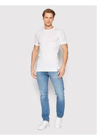 Henderson T-Shirt 1495 Biały Regular Fit. Kolor: biały. Materiał: bawełna