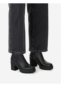 Clara Barson Botki CEO-LM25SH159-1 Czarny. Kolor: czarny. Materiał: materiał #7