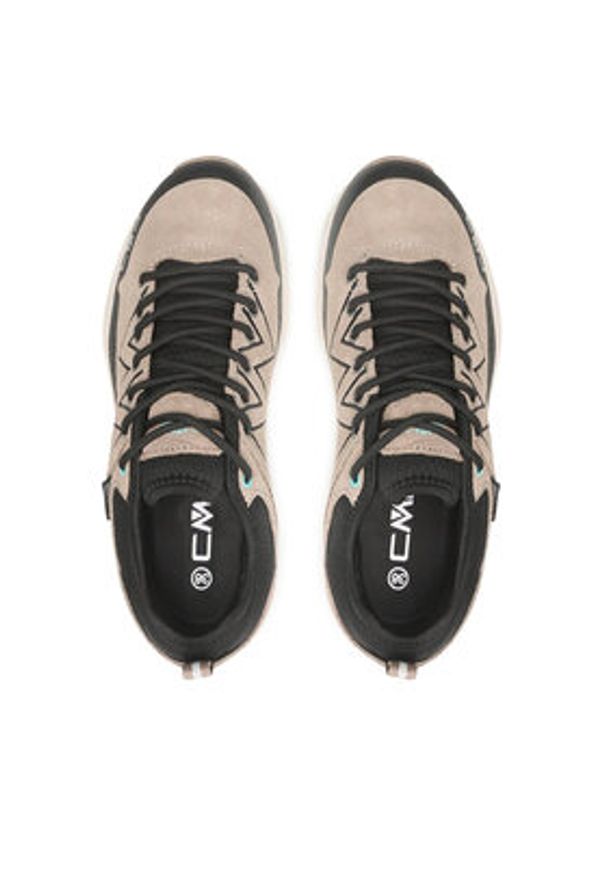 CMP Trekkingi Kaleepso Low Wmn Shoe Wp 31Q4906 Brązowy. Kolor: brązowy. Materiał: zamsz, skóra