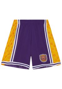 Mitchell & Ness - Szorty Los Angeles Lakers Ozuna. Kolor: fioletowy. Sport: koszykówka #1