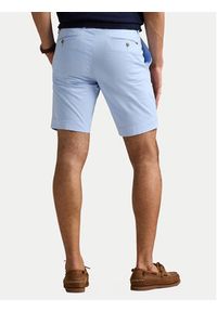 Polo Ralph Lauren Szorty materiałowe 710646709052 Błękitny Slim Fit. Kolor: niebieski. Materiał: bawełna #4
