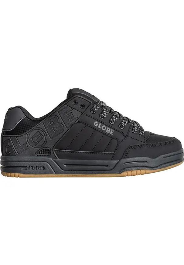Buty Globe Tilt. Okazja: na co dzień. Kolor: czarny. Materiał: materiał, syntetyk, tkanina, guma, skóra. Sport: skateboard