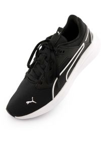 Puma Unisex Trampki Czarno-Białe Rozmiar 43 - Stylowe i Ekologiczne. Kolor: czarny, biały, wielokolorowy. Sport: bieganie