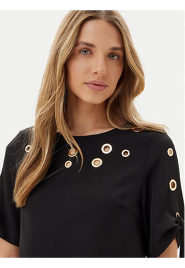 Artigli Bluzka ACBL000743 Czarny Regular Fit. Kolor: czarny. Materiał: syntetyk