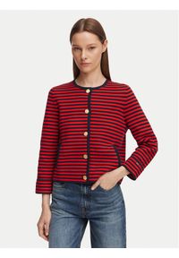 TOMMY HILFIGER - Tommy Hilfiger Kardigan WW0WW50088 Kolorowy Regular Fit. Materiał: bawełna. Wzór: kolorowy #1