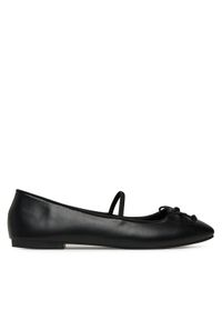 DeeZee Baleriny 9-830-A Czarny. Kolor: czarny. Materiał: skóra #1