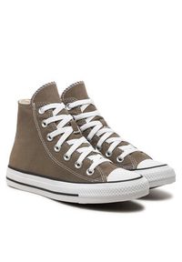 Converse Trampki Chuck Taylor All Star A08581C Szary. Kolor: szary. Materiał: materiał