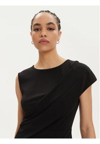 Rinascimento Sukienka koktajlowa CFC0019379002 Czarny Regular Fit. Kolor: czarny. Materiał: syntetyk. Styl: wizytowy #5