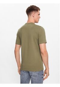 Guess T-Shirt M3YI22 J1314 Zielony Slim Fit. Kolor: zielony. Materiał: bawełna #4