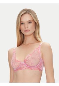 Hunkemöller Biustonosz z fiszbiną Lillia 204597 Fioletowy. Kolor: fioletowy. Materiał: syntetyk #1