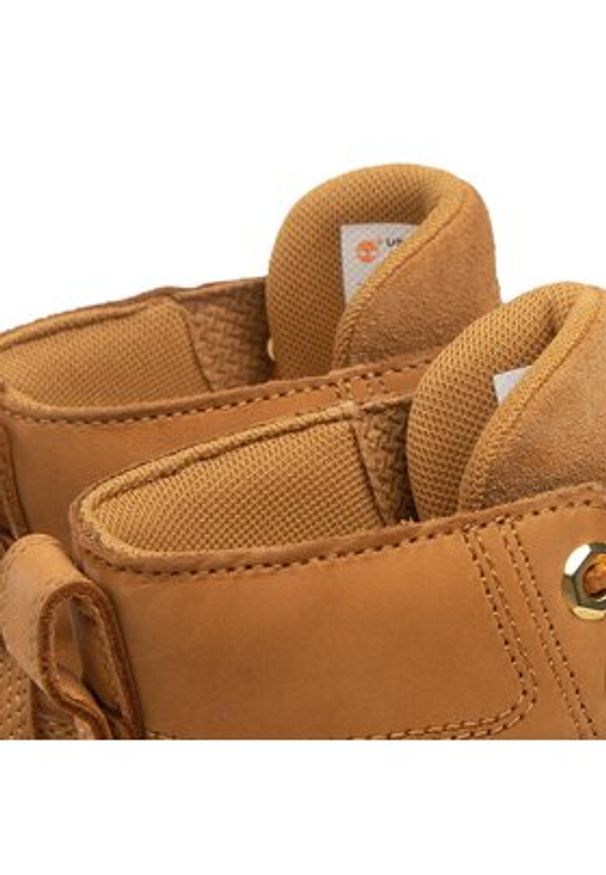 Timberland Trzewiki Greyfield Leather Boot TB0A5RP4231 Brązowy. Kolor: brązowy. Materiał: nubuk, skóra