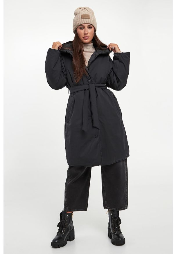 Weekend Max Mara - Płaszcz damski z kapturem Banfy WEEKEND MAX MARA. Typ kołnierza: kaptur