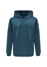 Bluza dziecięca z kapturem Hummel hmlCORE XK. Typ kołnierza: kaptur. Kolor: turkusowy, niebieski, wielokolorowy. Materiał: polar. Sport: joga i pilates #1