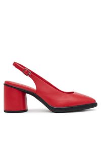 ecco - ECCO Sandały Sculpted Lx 55 22271301294 Czerwony. Kolor: czerwony. Materiał: skóra