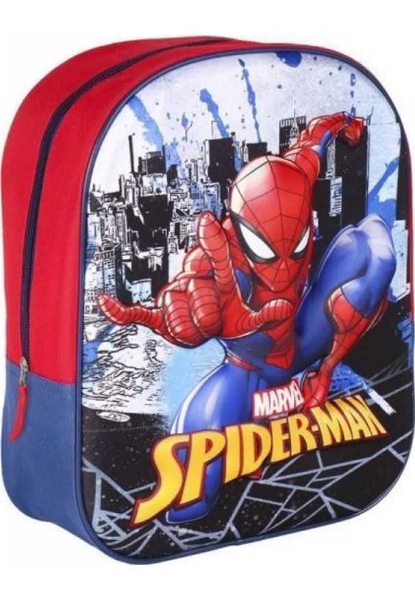 SPIDERMAN - Spiderman Plecak szkolny Spiderman Szary (25 x 31 x 10 cm). Kolor: szary. Wzór: motyw z bajki