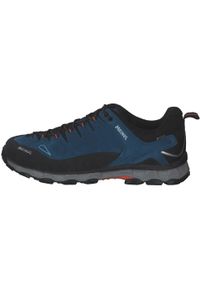 Buty trekkingowe męskie MEINDL Lite Trail GTX, z membraną Gore-Tex. Kolor: niebieski, wielokolorowy, pomarańczowy. Technologia: Gore-Tex. Sport: turystyka piesza #2