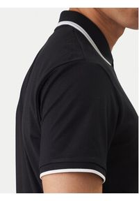 Jack & Jones Polo Fusion 12289953 Czarny Regular Fit. Typ kołnierza: polo. Kolor: czarny. Materiał: syntetyk #2